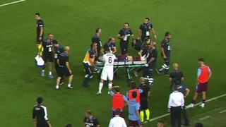 Imágenes sensibles: La escalofriante lesión que se produjo en el fútbol turco