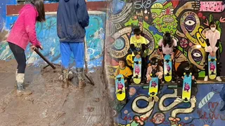 Fundación Territorio Sostenible inició una campaña para recuperar espacios deportivos en Licantén