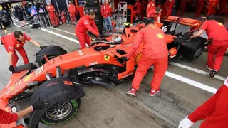 Charles Leclerc lideró la primera sesión de prácticas en Monza