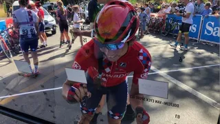 Paola Muñoz hizo historia tras llegar séptima en la última etapa del Santos Tour Down Under