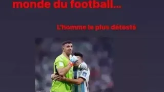 Excampeón del mundo aseguró que “Dibu” Martínez “es la mayor mierda del fútbol”