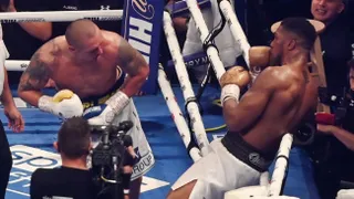 Anthony Joshua cedió sus tres títulos mundiales ante el ucraniano Oleksandr Usyk
