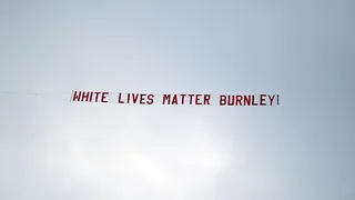Burnley identificó y suspendió de por vida a responsables de la avioneta con mensaje racista