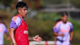 Marcelo Morales fue el único jugador de la U que entrenó en el CDA pese al descanso