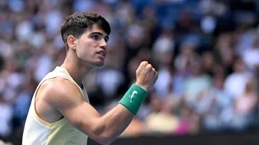 Alcaraz superó dificultades para despachar a Sonego en Australia