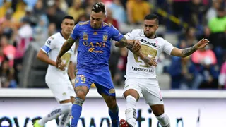 Eduardo Vargas anotó en vibrante empate de Tigres ante Pumas en el “clásico felino”