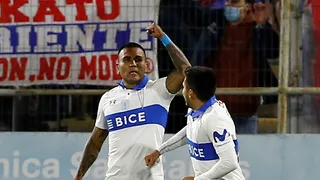 Juan Leiva aumentó la ventaja de U. Católica ante Audax Italiano