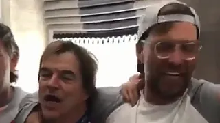 Jürgen Klopp entonó canciones de Liverpool hasta las seis de la mañana y se hizo viral