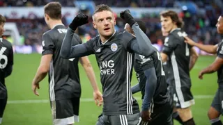 ¡Una máquina! Jamie Vardy marcó doblete en la goleada de Leicester sobre Aston Villa