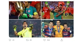 Desde la FIFA a la Premier League: Los saludos a Claudio Bravo por su cumpleaños 37