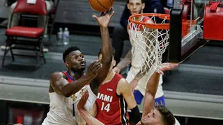 El poderío de Zion Williamson fue insuficiente para New Orleans Pelicans ante Miami Heat