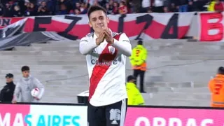 Los dos goles de Pablo Solari para River Plate ante Newell’s