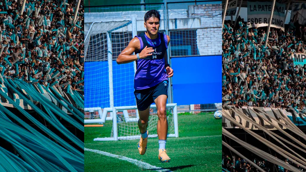 El hincha de Racing le tiene fé / Instagram