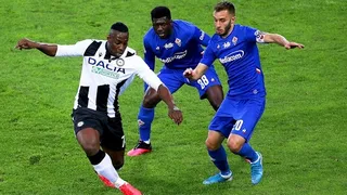 Erick Pulgar estuvo presente en empate de Fiorentina ante Udinese