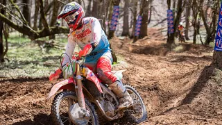 Ruy Barbosa luchó para mantenerse en el tercer lugar del GNCC de Estados Unidos