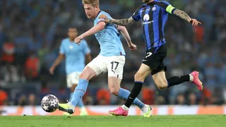 Haaland apoyó a De Bruyne cuando salió por lesión de la final de la Champions