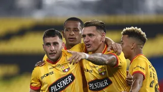 Barcelona de Guayaquil goleó a The Strongest en la Copa Libertadores