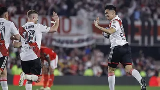 River Plate de Paulo Díaz derribó a Inter de Aránguiz de la mano de un inspirado Pablo Solari