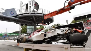 El aparatoso accidente que sufrió Marcus Ericsson en el circuito de Monza