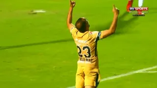 El estupendo gol de tiro libre de Marcelo Díaz para el empate de Pumas ante Lobos BUAP