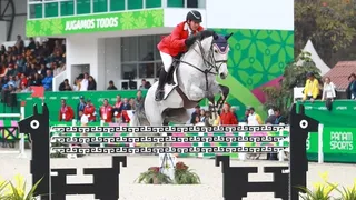 Ignacio Montesinos accedió a la final en el salto ecuestre individual de los Juegos Panamericanos