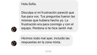 Luis Scola se disculpó con una periodista por sus respuestas tras caída de Argentina
