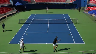 Tomás Barrios: Estamos contentos por el estado de la cancha, nos puede favorecer un poco