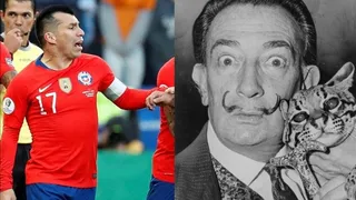 Gary Medel citó a Salvador Dalí: Me gusta que hablen mal de mí