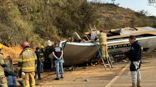 Tragedia en Brasil: Murieron siete hinchas de Corinthians en accidente de tránsito
