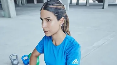 Francisca Crovetto entrena en cuarentena: Juntos podemos frenar la curva de contagios