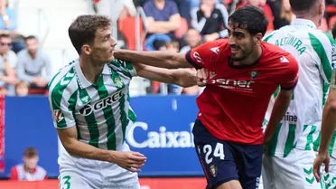 El Betis de Manuel Pellegrini logra un sufrido triunfo ante el Osasuna en la liga española