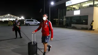 La selección chilena llegó a Calama para preparar el enfrentamiento con Argentina