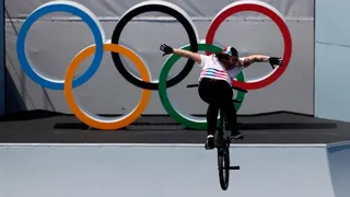 Macarena Pérez tuvo una destacada participación en la final del Ciclismo BMX Freestyle en Tokio