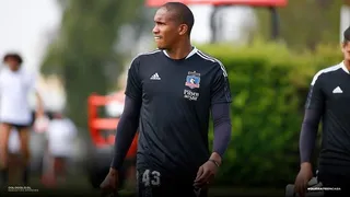 Omar Carabalí entrenó en Colo Colo tras la conclusión de su préstamo en San Luis