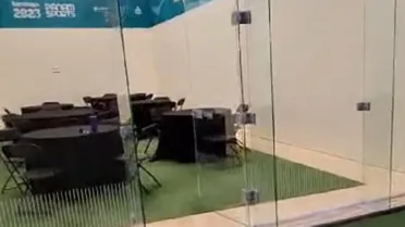 Federación de rácquetbol se quejó por uso de sus canchas como comedor en Copa Davis