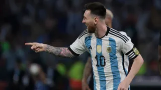 Lionel Messi superó los 100 goles con la camiseta de la selección argentina