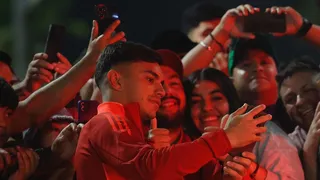 La Marea Roja no falla: Una multitud recibió a Chile en Río de Janeiro