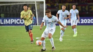 Argentina le ganó a Colombia en el Preolímpico, aunque perdió una pieza clave de cara al duelo con Chile