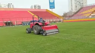 La cancha del Estadio Santa Laura ha tenido positivos avances para la vuelta de la Copa Chile