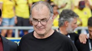 Bielsa agradeció a los niños de un jardín infantil que filmaron un cortometraje sobre su vida