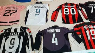 Salas, Baggio y Totti: La increíble subasta de camisetas para ayudar contra el coronavirus