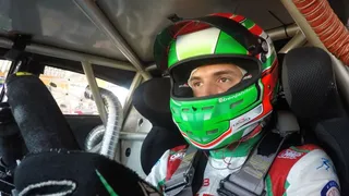 Benjamín Hites abandonó la segunda fecha del Top Race de Argentina por falla de neumáticos
