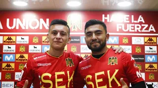 Unión Española presentó a Pablo Aránguiz y Mario Sandoval