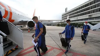 La selección chilena llegó a Cuiabá para afrontar su segundo desafío en Copa América