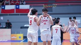 Chile se recuperó en el Sudamericano sub 15 de básquetbol