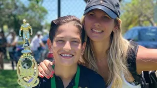 Hijo de Iván Zamorano consiguió su primer título con la camiseta de Boca Juniors