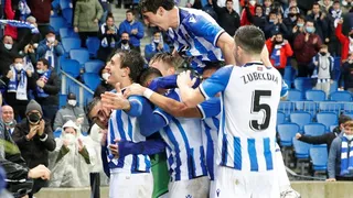 Real Sociedad goleó a PSV Eindhoven y consiguió avanzar en la Europa League