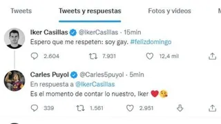 “Espero me respeten: Soy gay”: El tuiteo que Iker Casillas debió explicar y borrar