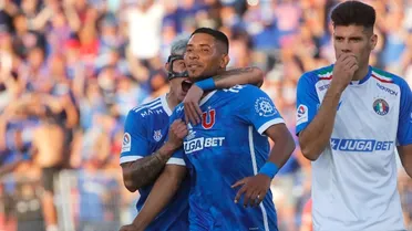 Palacios anotó el primer gol en el regreso de la U al Estadio Nacional ante Audax