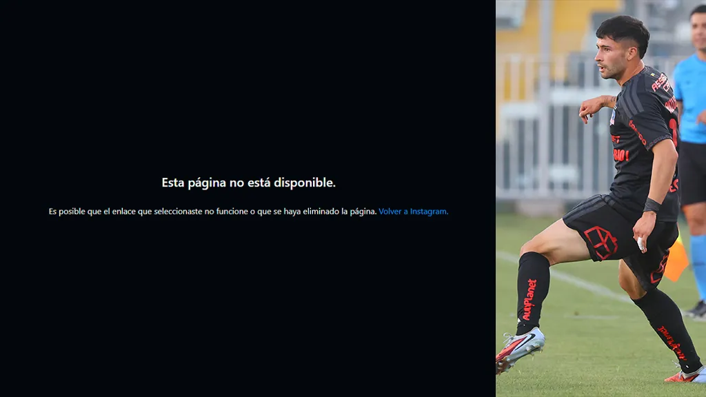 Lateral de Colo Colo borra sus redes sociales / Instagram-Photosport